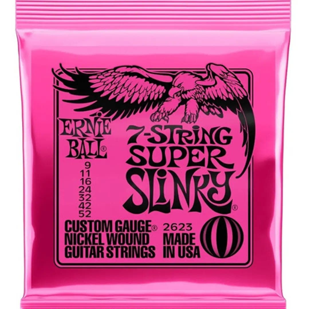 Ernie Ball 7 String Super Slinky 9/52